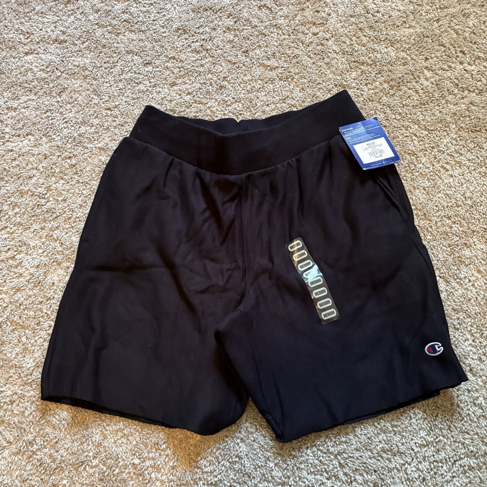 Brand New Champion Reverse Weave Shorts Distressed Cut Men's Med